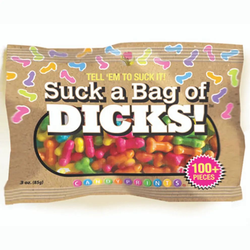 SUCK A BAG OF DICKS! CANDY, 3 OZ