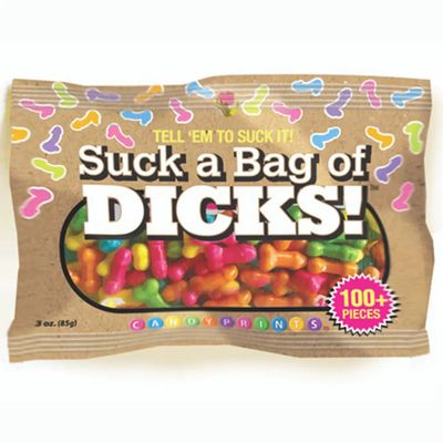 SUCK A BAG OF DICKS! CANDY, 3 OZ