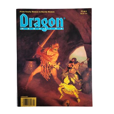DRAGON MAGAZINE #141 (January 1989)