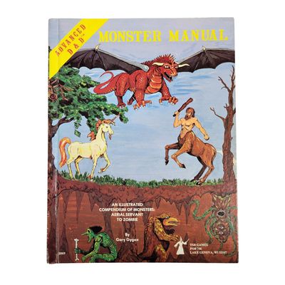 AD&amp;D 1e: MONSTER MANUAL (Fifth Printing, 1980)