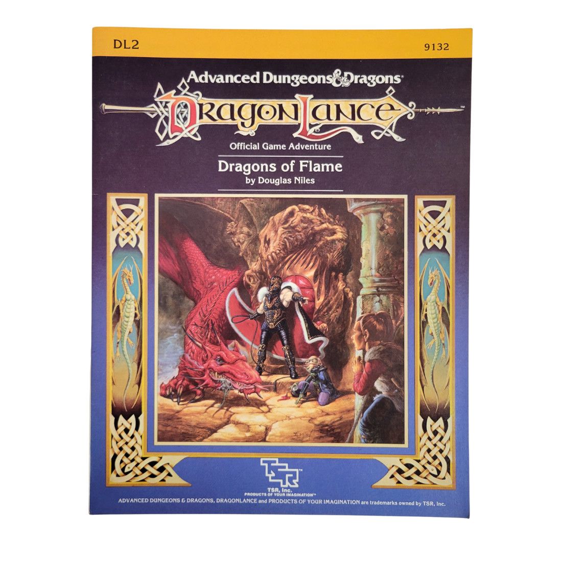 AD&amp;D 1e: DL2 - DRAGONLANCE: DRAGONS OF FLAME (1984)