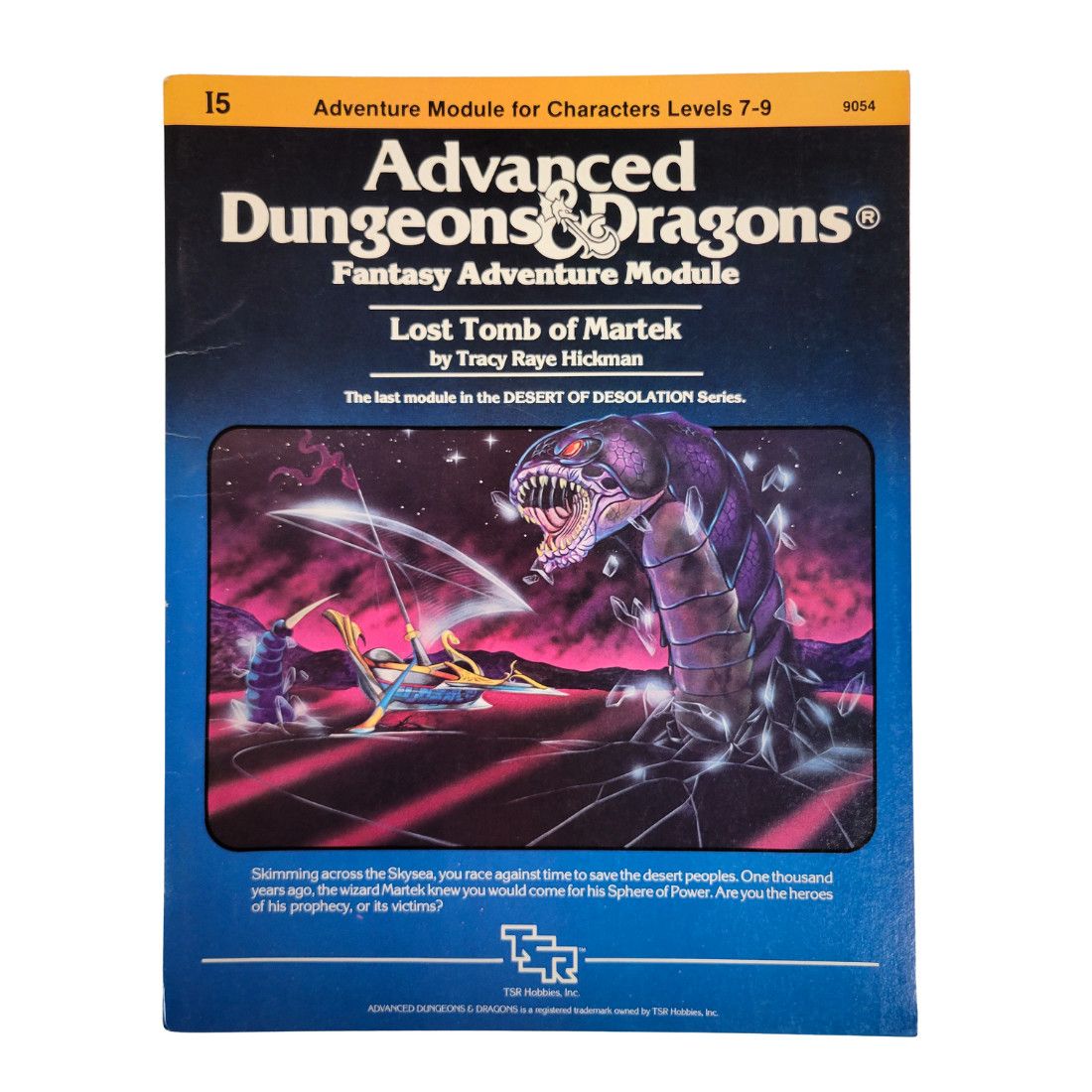 AD&amp;D 1e: I5 - DESERT OF DESOLATION: LOST TOMB OF MARTEK (1983)