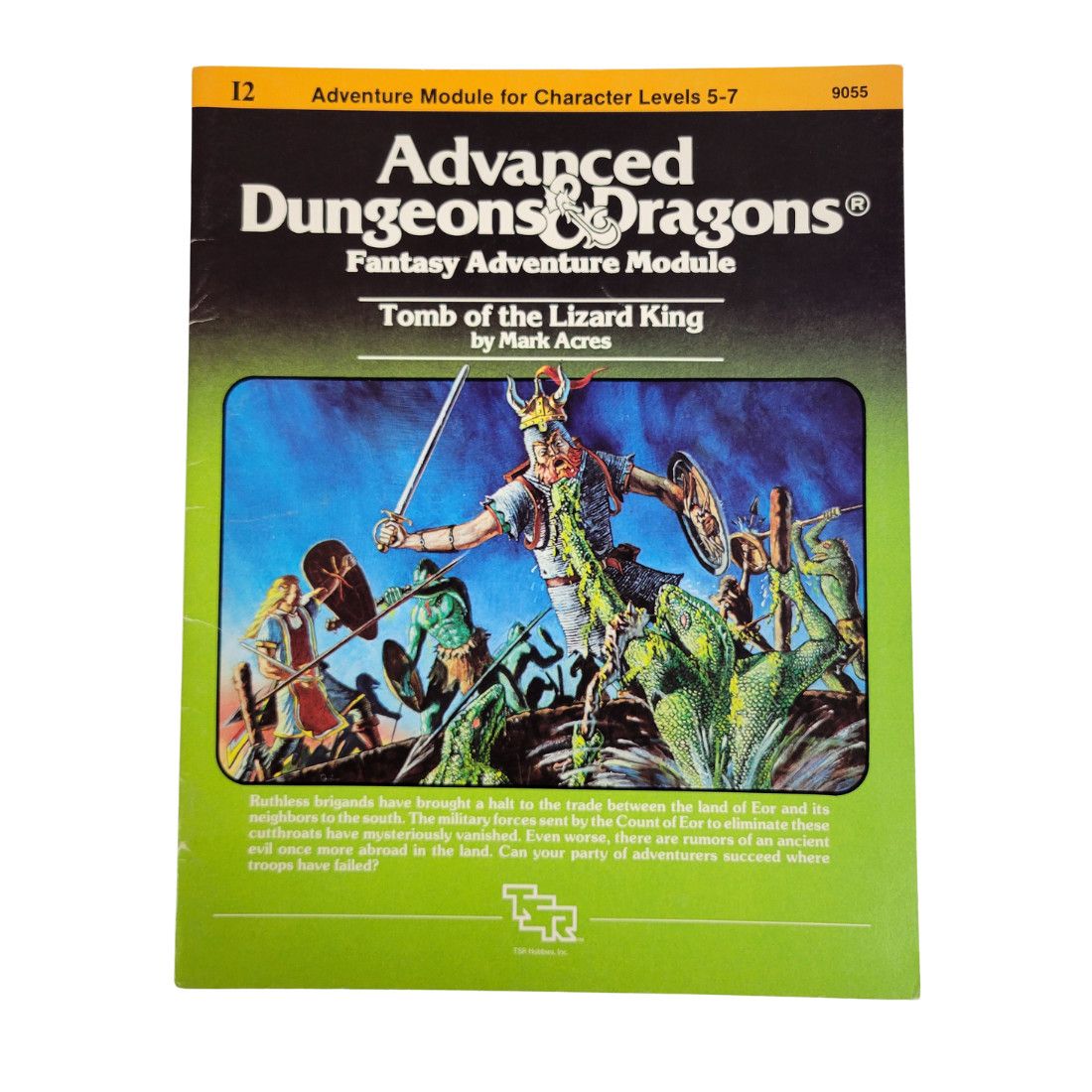 AD&amp;D 1e: I2 - TOMB OF THE LIZARD KING (2nd Printing)