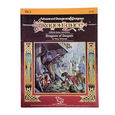AD&amp;D 1e: DL1 - DRAGONLANCE: DRAGONS OF DESPAIR (1984)