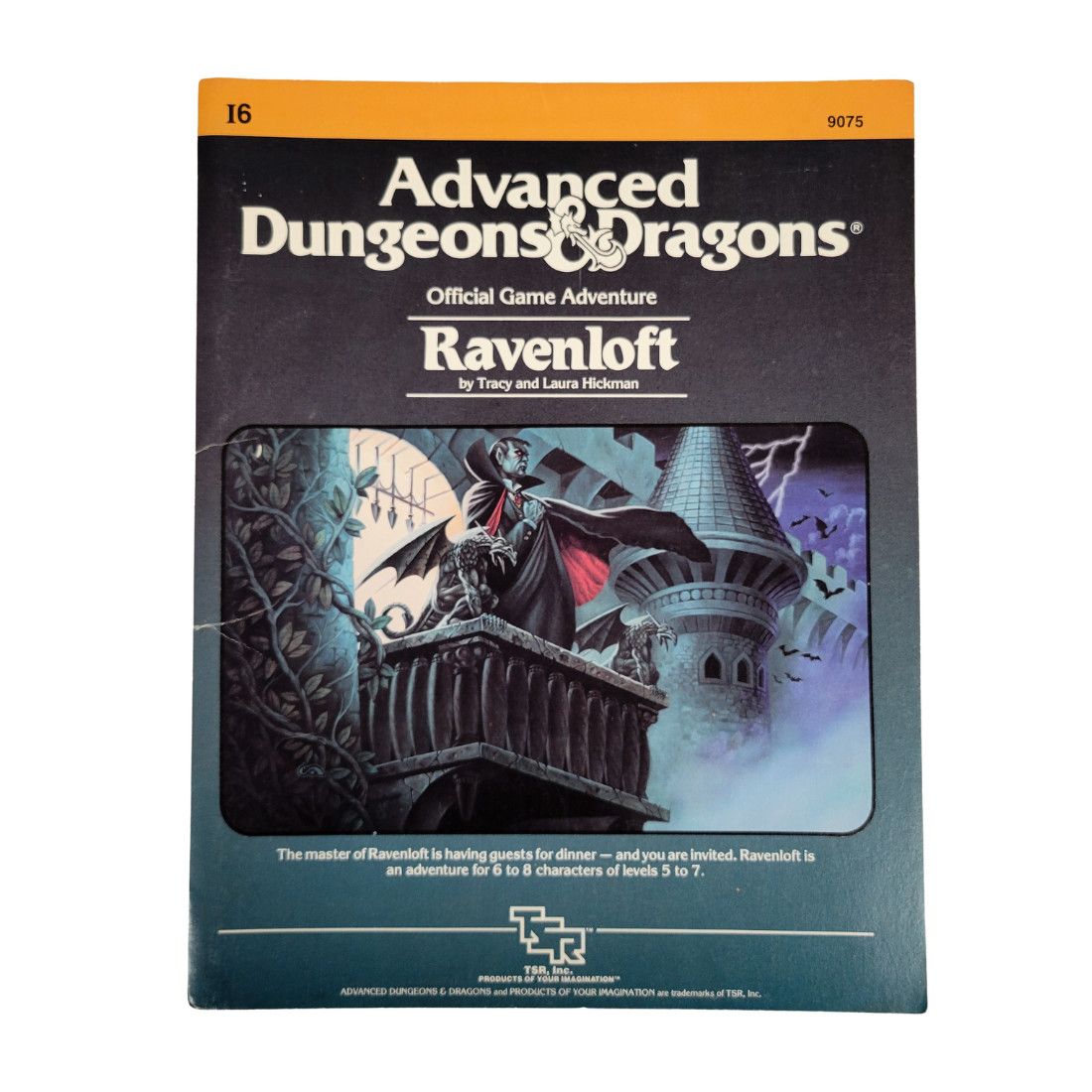 AD&amp;D 1e: RAVENLOFT (I6, 1st Printing)