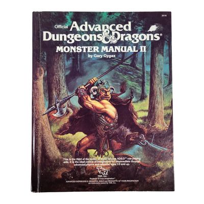 AD&amp;D 1e: MONSTER MANUAL II (Second Printing, 1983)
