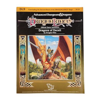 AD&amp;D 1e: DL9 - DRAGONLANCE: DRAGONS OF DECEIT (1985)