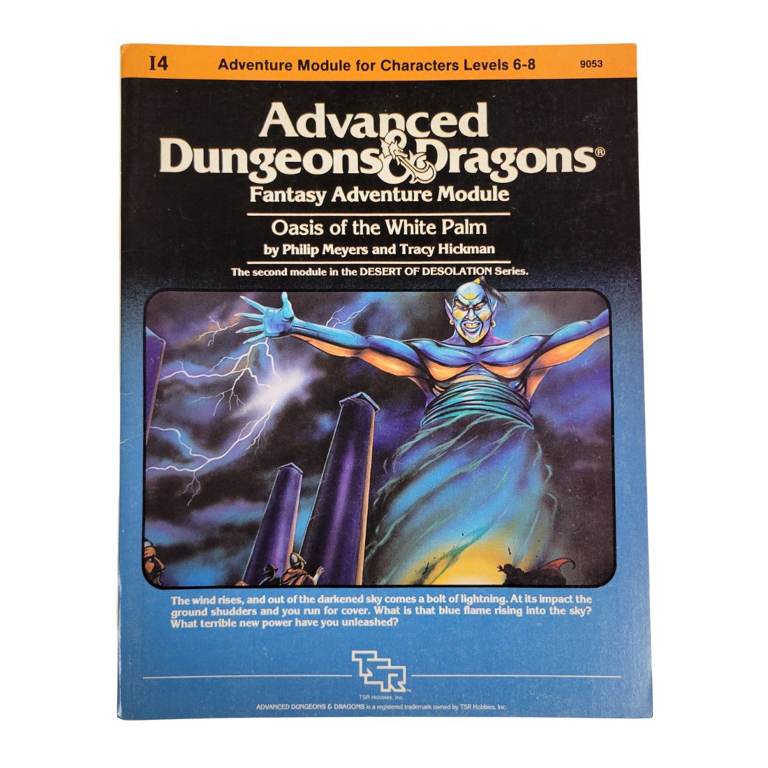 AD&amp;D 1e: I4 - DESERT OF DESOLATION: OASIS OF THE WHITE PALM (1983)