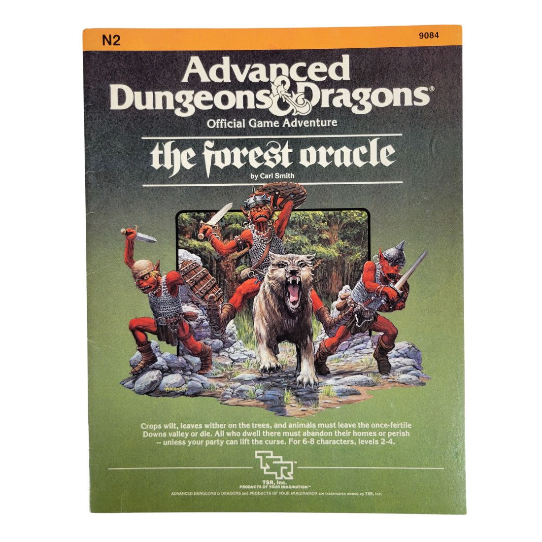 AD&amp;D 1e: N2 - THE FOREST ORACLE (1984)