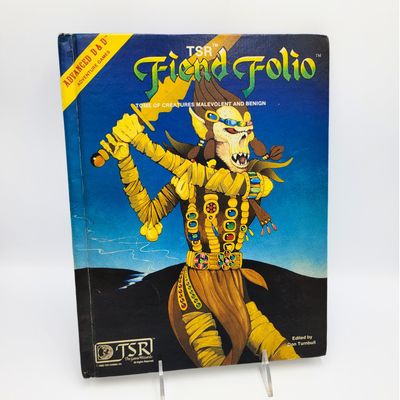 AD&amp;D: FIEND FOLIO (First Printing, 1981)