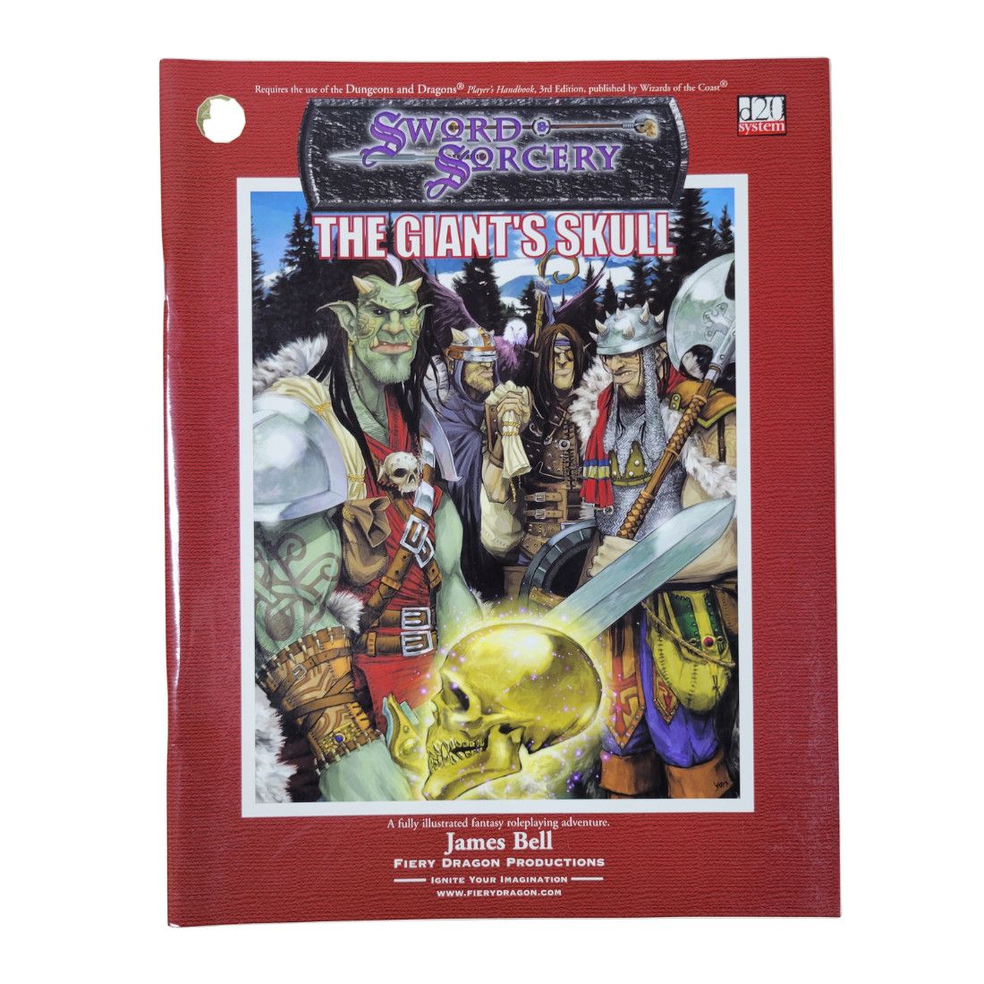S&amp;S (d20) - THE GIANT'S SKULL (2001)