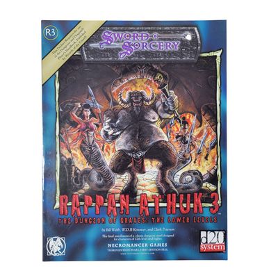S&amp;S (d20) - RAPPAN ATHUK 3 - THE DUNGEON OF GRAVES: THE LOWER LEVELS (2002)