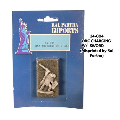 ORC CHARGING w/ SWORD