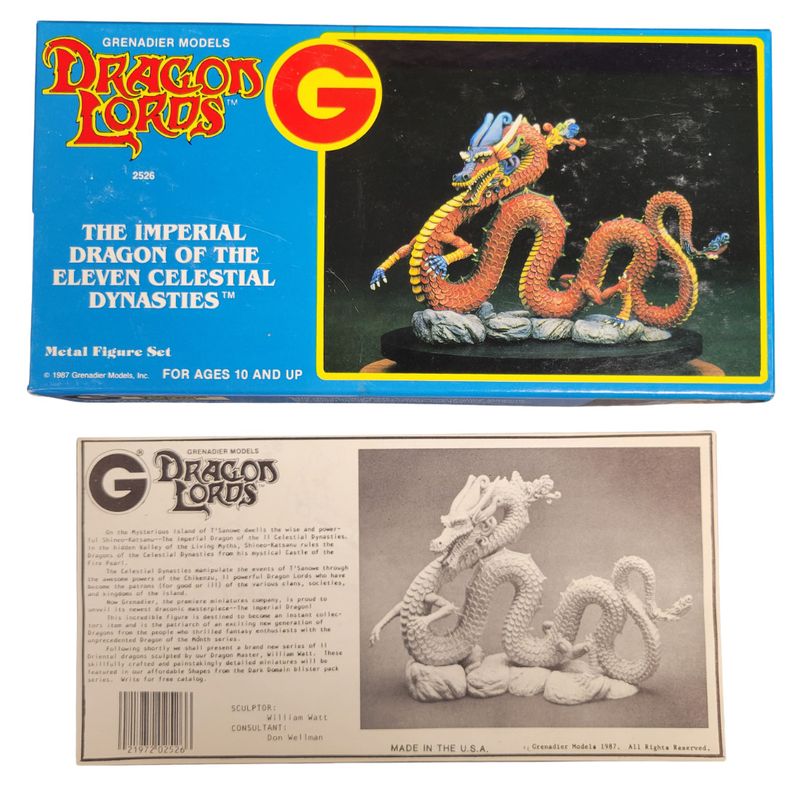 DRAGON LORDS - IMPERIAL DRAGON OF THE ELEVEN CELESTIAL DYNASTIES