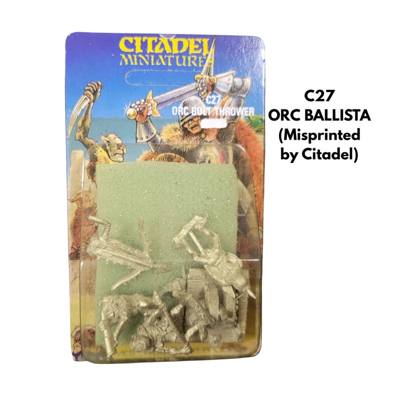 ORC BALLISTA [card misprinted]