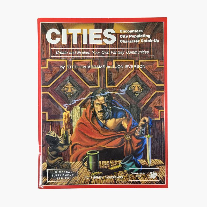 UNIVERSAL SUPPLEMENT SERIES - CITIES (3rd Edition,1986)