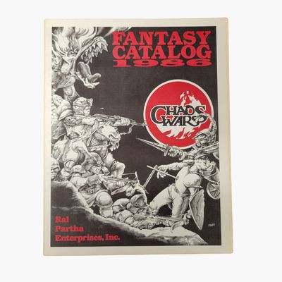 RAL PARTHA ENTERPRISES, INC. FANTASY CATALOG 1986