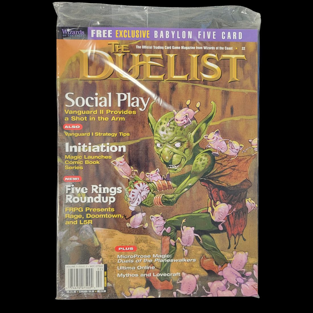 THE DUELIST MAGAZINE #22 (February 1998, Sealed)