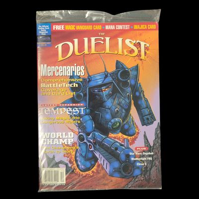 THE DUELIST MAGAZINE #19 (October 1997, Sealed)