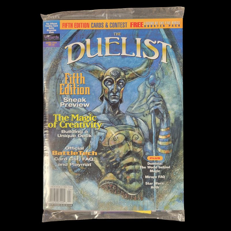 THE DUELIST MAGAZINE #16 (April 1997, Sealed)