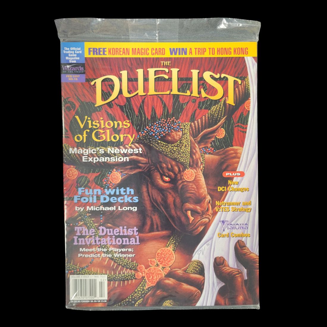 THE DUELIST MAGAZINE #15 (February 1997, Sealed)
