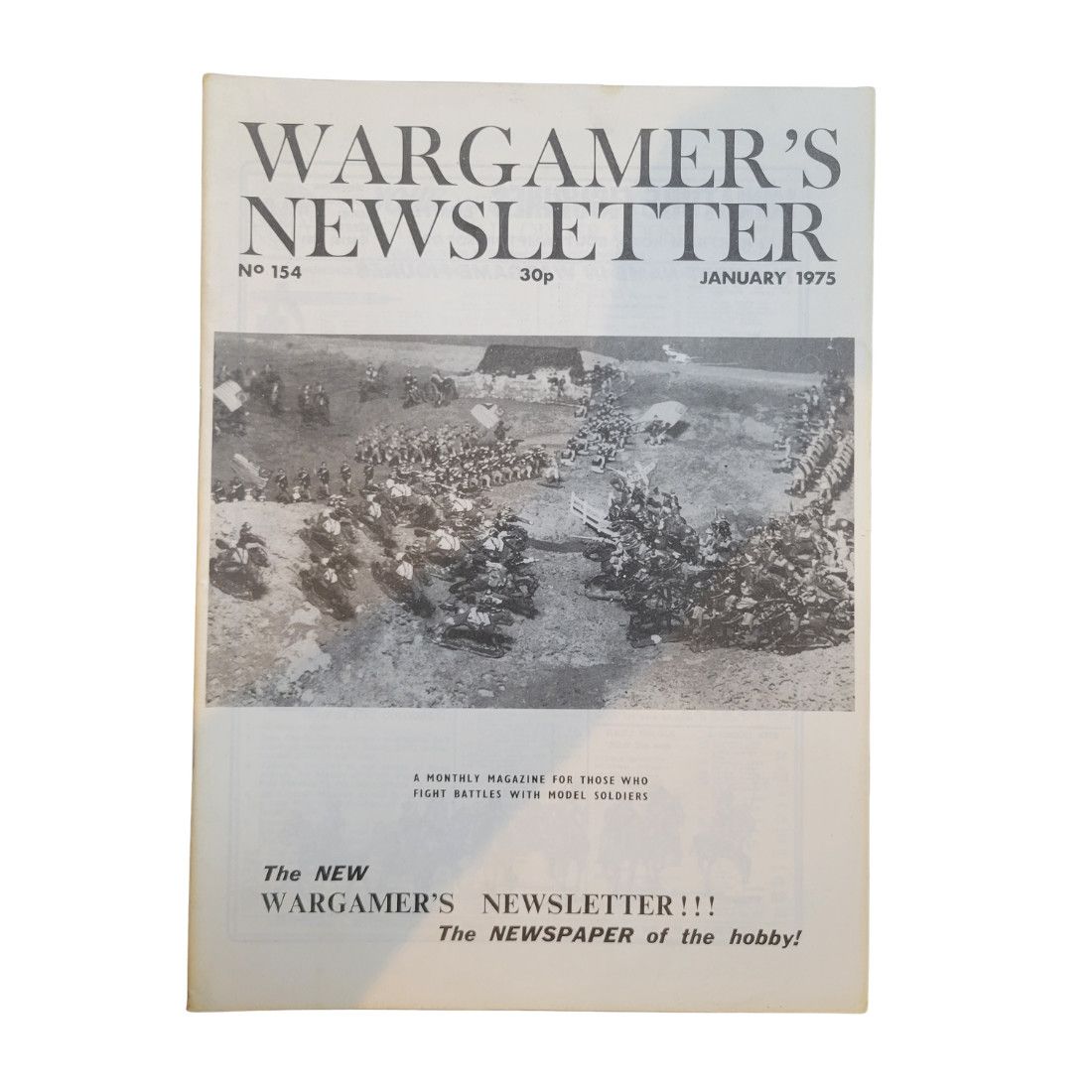 WARGAMER'S NEWSLETTER No 154 (January 1975)