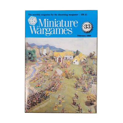 MINIATURE WARGAMES #33 (February 1986)