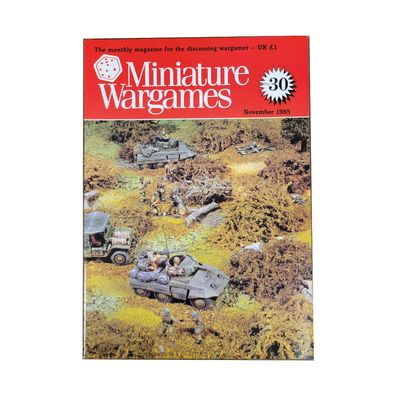 MINIATURE WARGAMES #30 (November 1985)