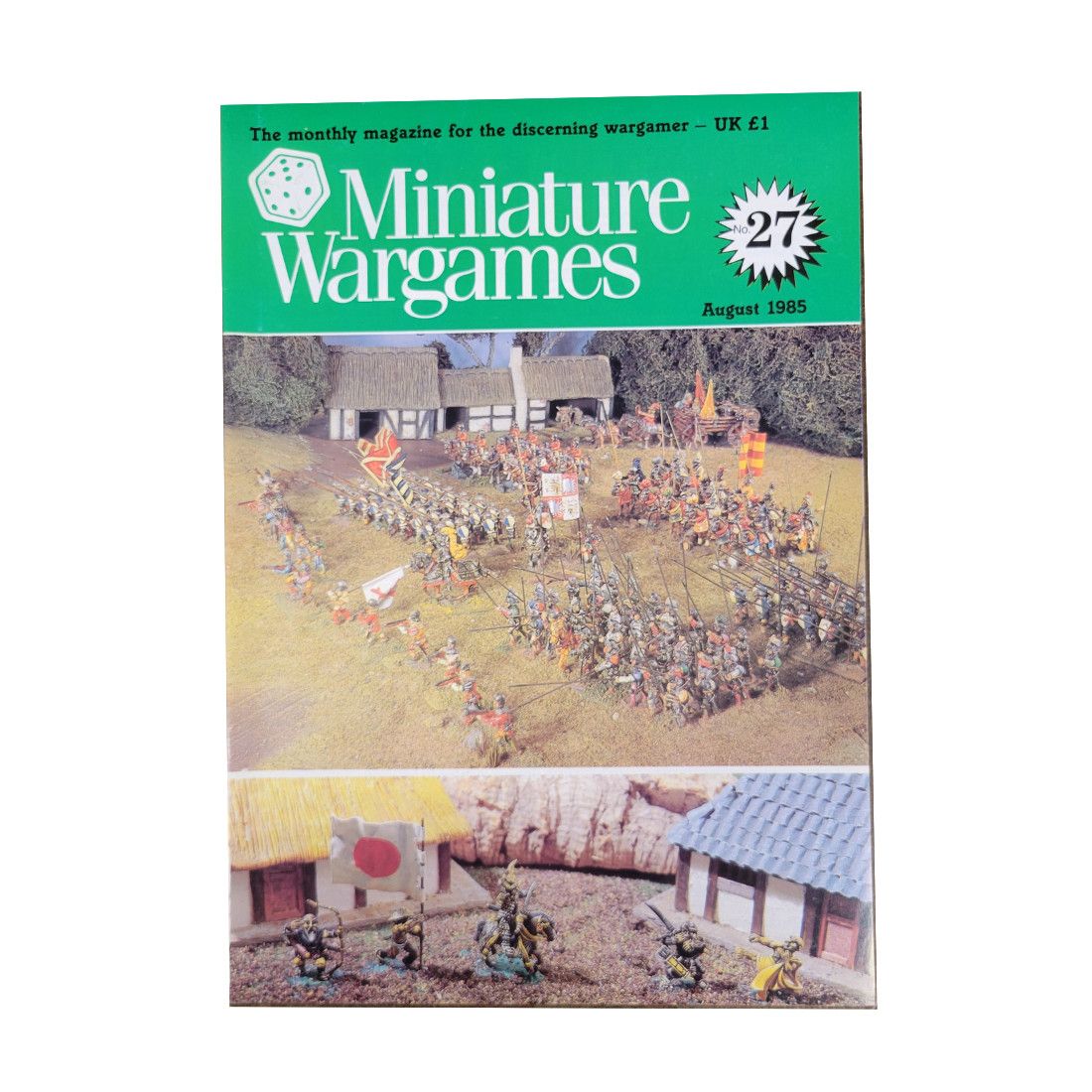 MINIATURE WARGAMES #27 (August 1985)