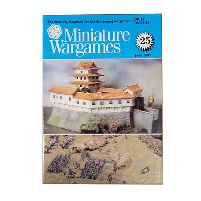 MINIATURE WARGAMES #25 (June 1985)