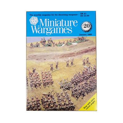 MINIATURE WARGAMES #20 (January 1985)