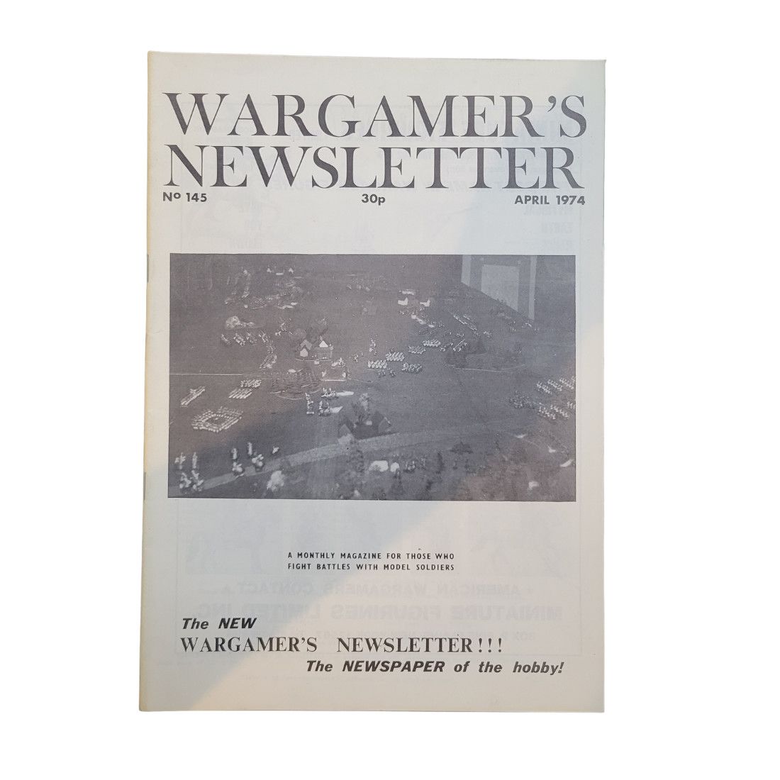 WARGAMER'S NEWSLETTER No 145 (April 1974)
