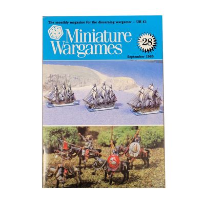 MINIATURE WARGAMES #28 (September 1985)