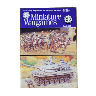 MINIATURE WARGAMES #23 (April 1985)