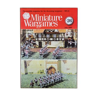 MINIATURE WARGAMES #26 (July 1985)