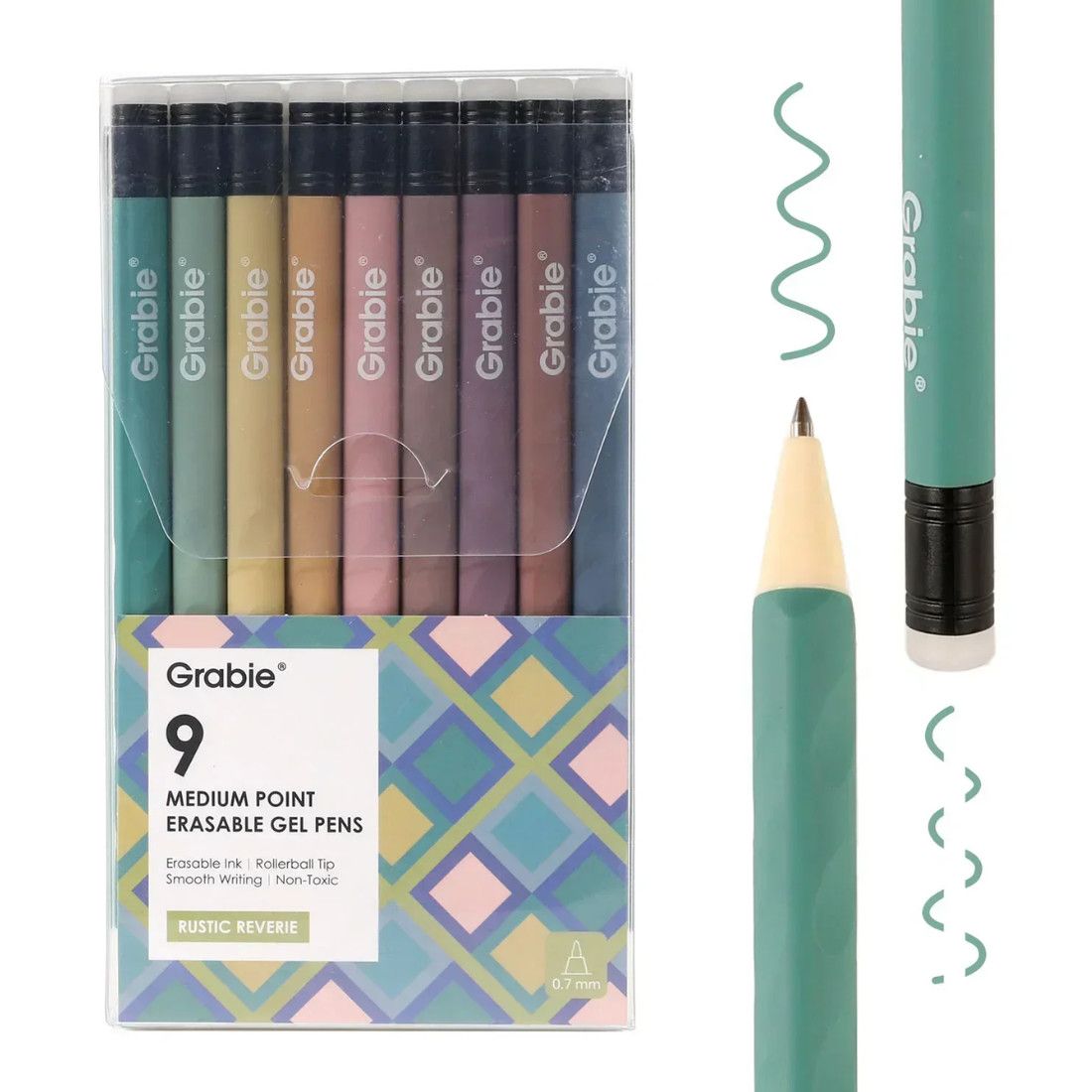 RUSTIC REVERIE GEL PEN SET - ERASABLE MD POINT