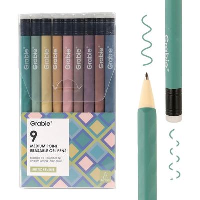 RUSTIC REVERIE GEL PEN SET - ERASABLE MD POINT
