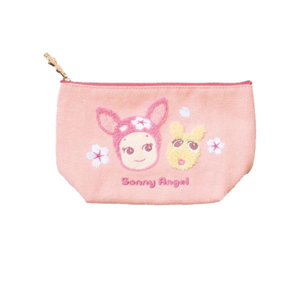 SONNY ANGEL CHERRY BLOSSOM ZIPPER POUCH