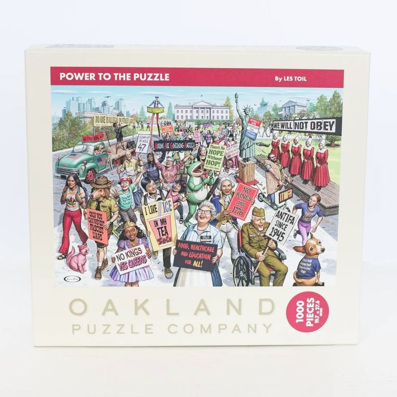 OP1000 POWER TO THE PUZZLE NO KINGS PROTEST