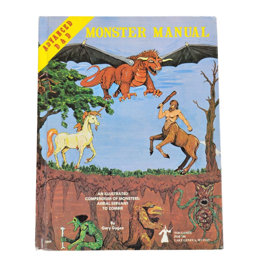 AD&amp;D: MONSTER MANUAL (4th Gamma Printing, 1979)