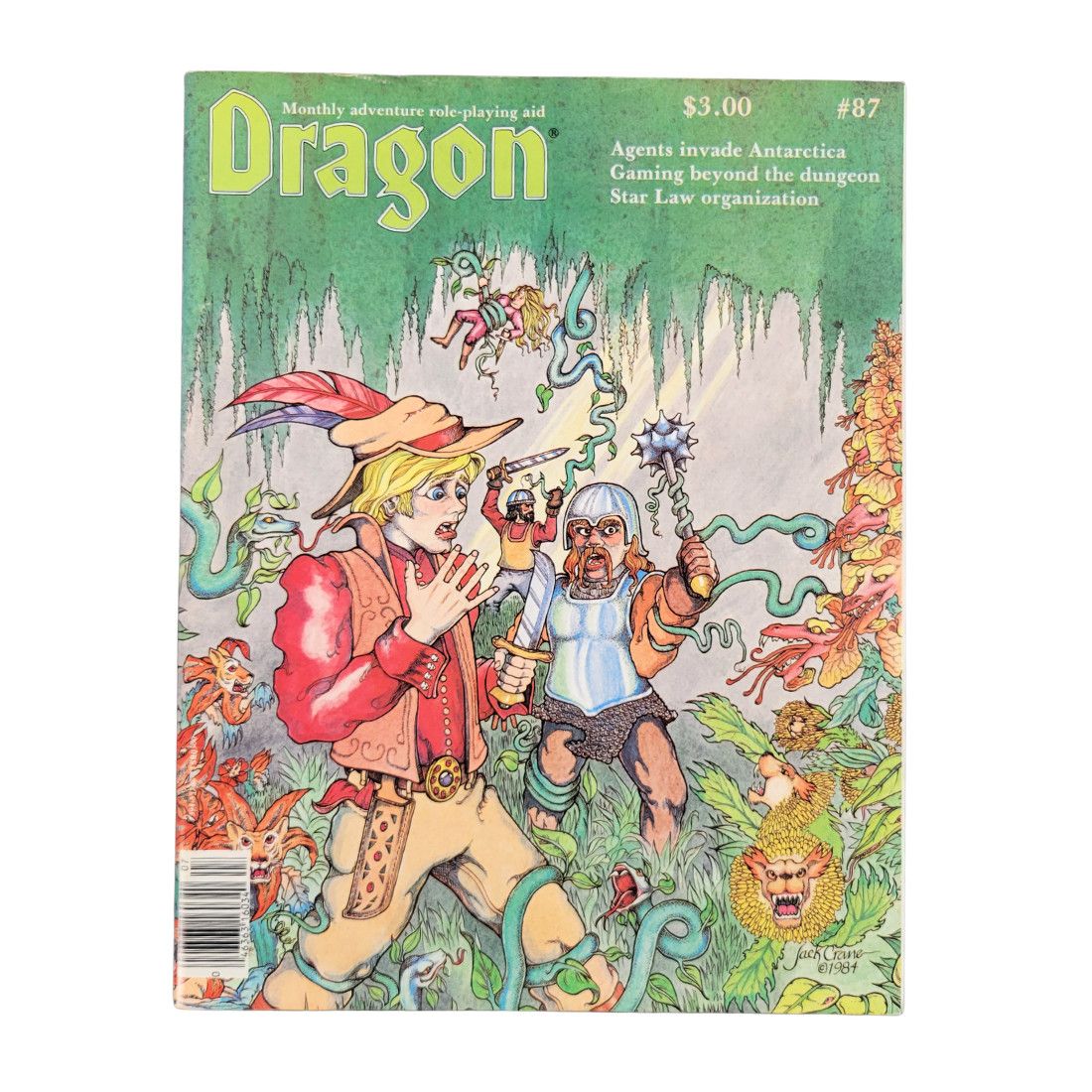 DRAGON MAGAZINE #87 (July 1984)