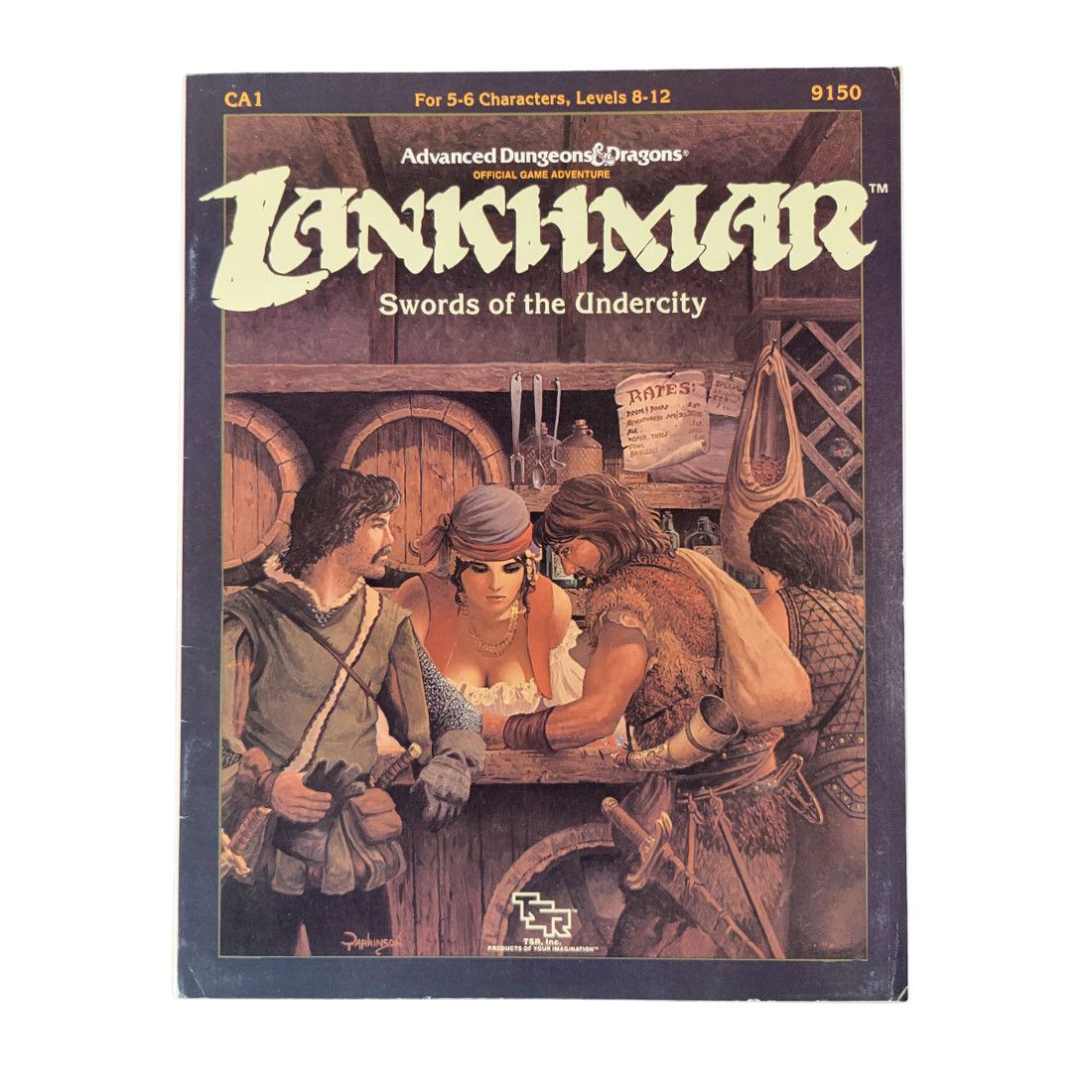 AD&amp;D: CA1 - LANKHMAR: SWORDS OF THE UNDERCITY (1985)