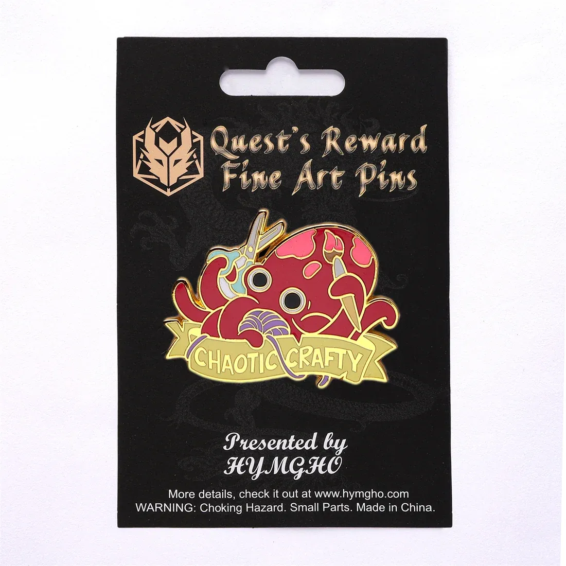 PIN - CHAOTIC CRAFTY OCTOPUS