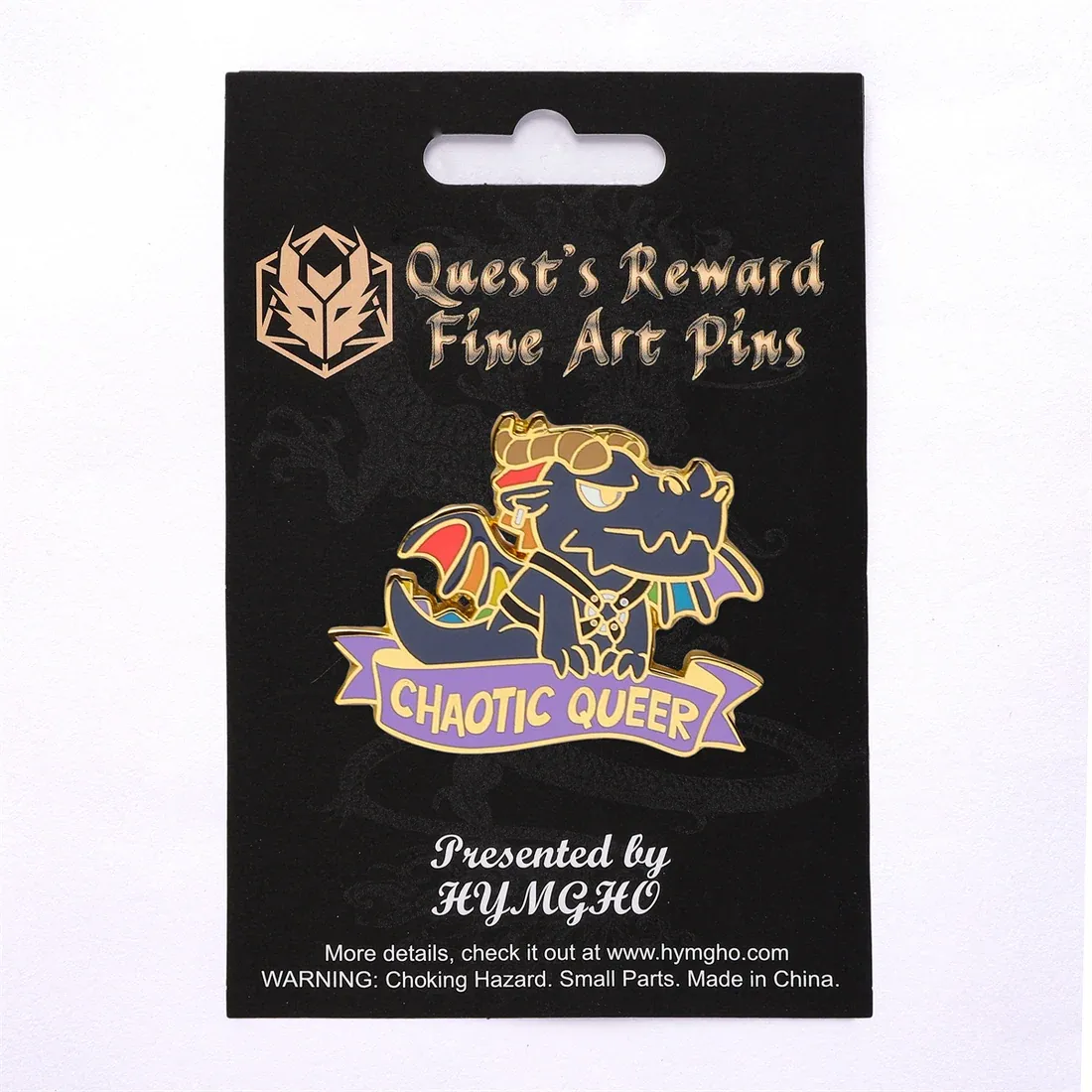 PIN - CHAOTIC QUEER DRAGON