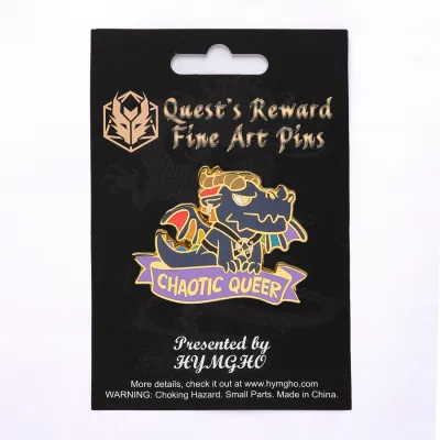 PIN - CHAOTIC QUEER DRAGON