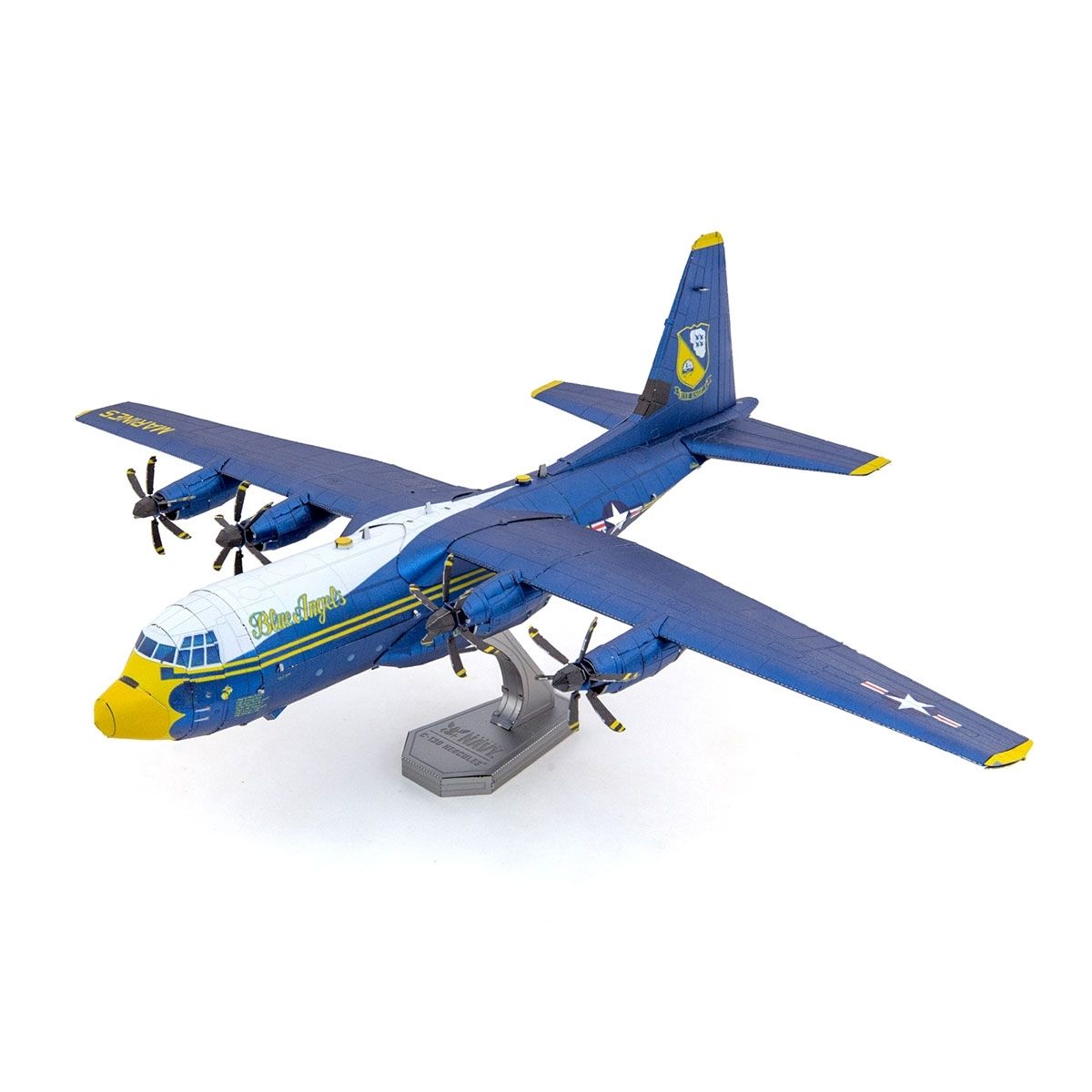 3D METAL EARTH BLUE ANGEL C-130 HERCULES "FAT ALBERT"