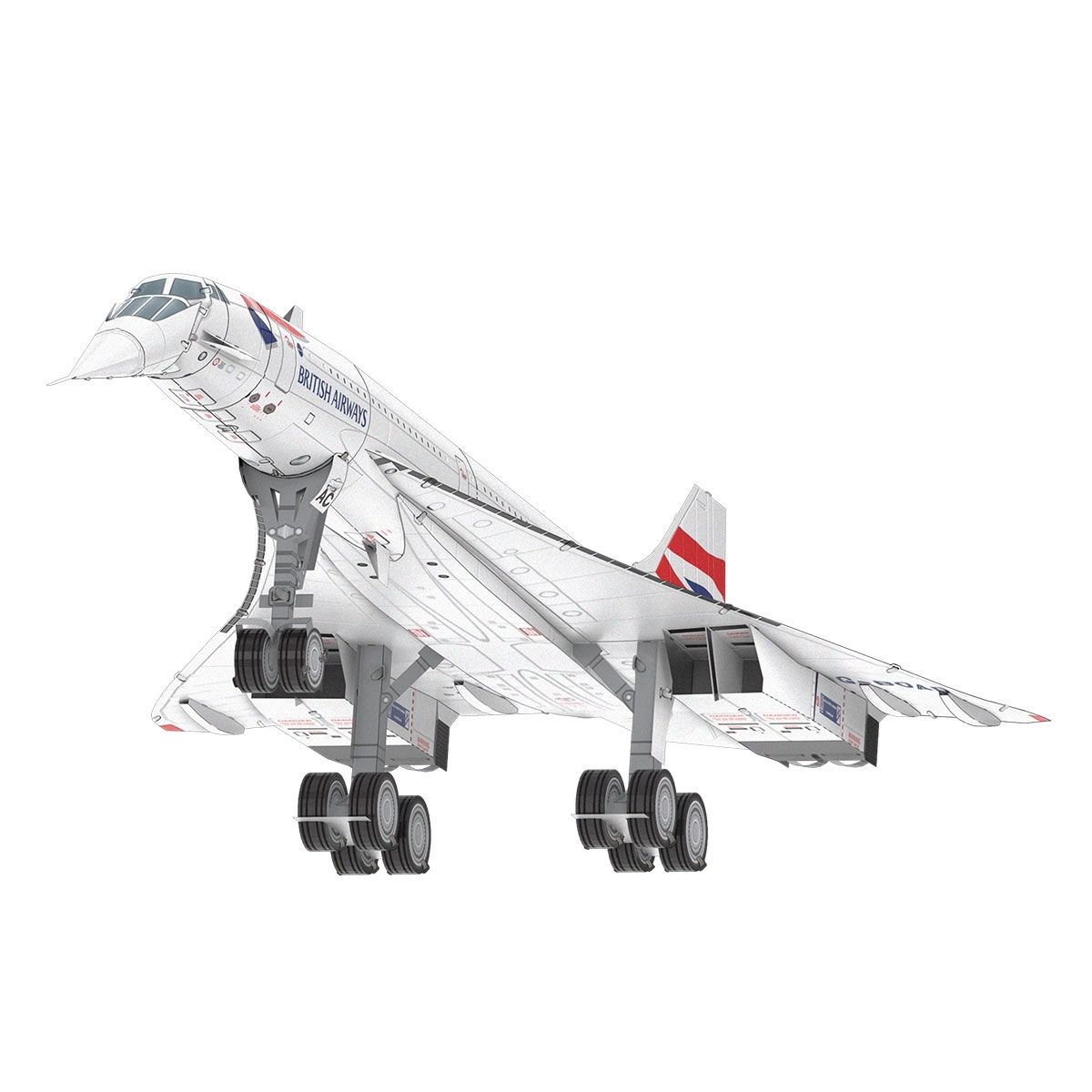 3D METAL EARTH CONCORDE SST
