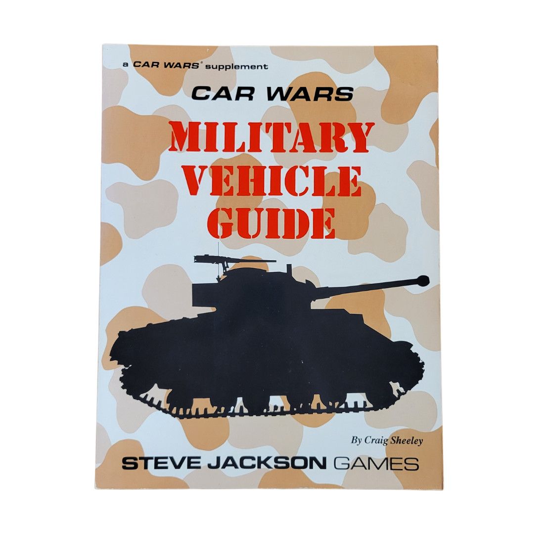 CAR WARS - MILITARY VEHICLE GUIDE (1992)