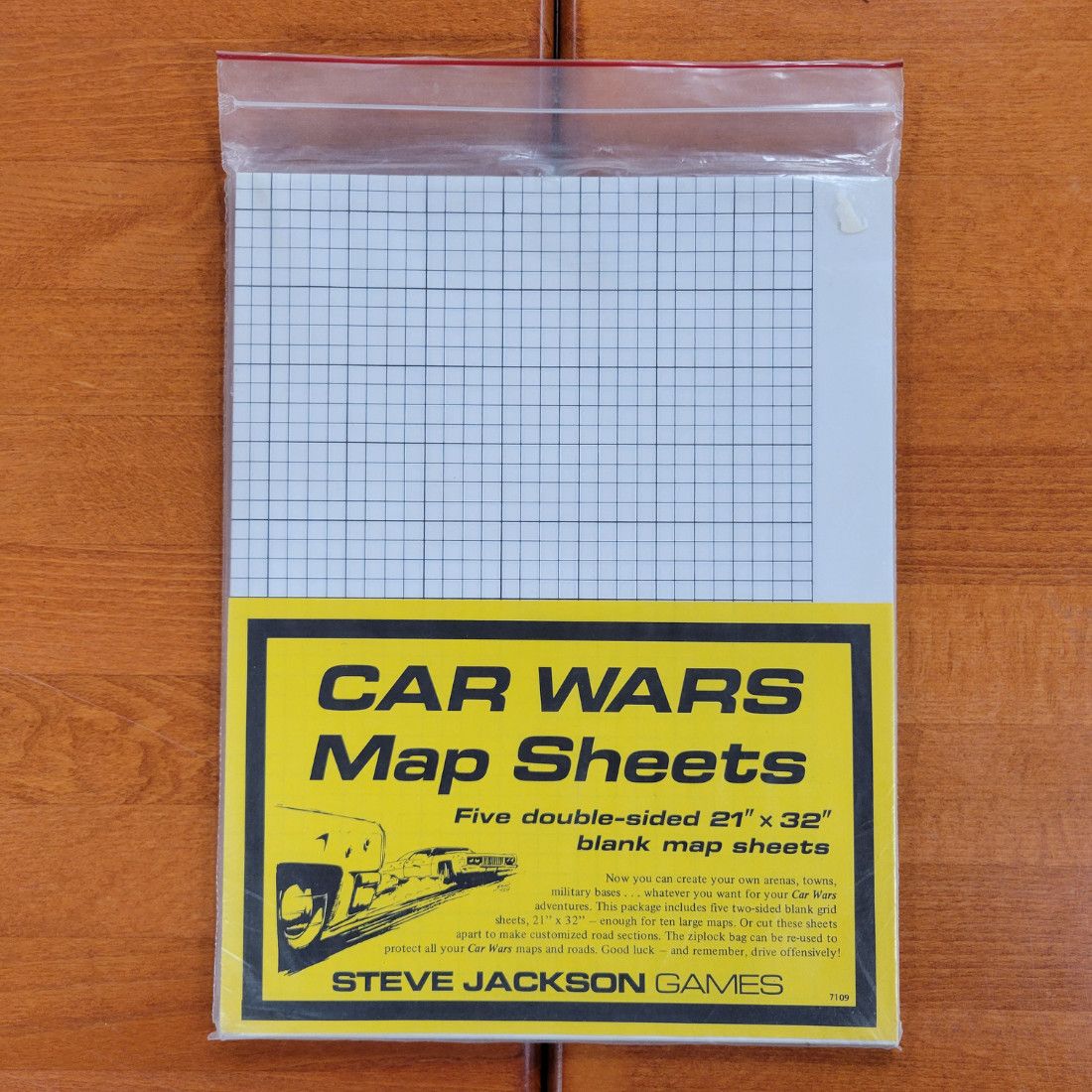 CAR WARS - MAP SHEETS (1983?)