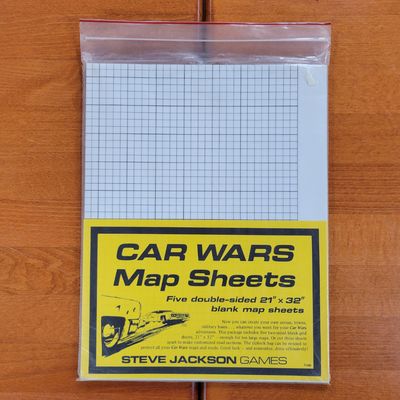 CAR WARS - MAP SHEETS (1983?)